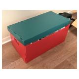 very nice christmas ornament box with mini