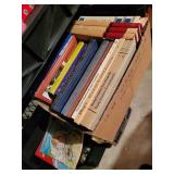 box of books, non fiction, books of knowledge