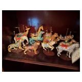 12 carousel animals the treasury of carousel art