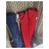 3 camp chairs in carry bags   back yard