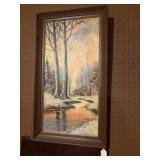 original oil painting , schertle gallery boonsboro