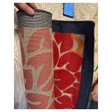 indoor/outdoor rug, DAHLIA BOUQUET 10ft  x 9ft 10'