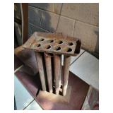 8 hole metal antique for 11' candle mold