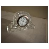 waterford crystal mini mantel clock