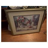 framed print by JOY EVANS, 35.5' x 29' bedroom 3