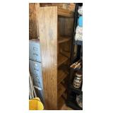wood book shelf - no contents