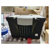 Small tote & portable file box **no handle**