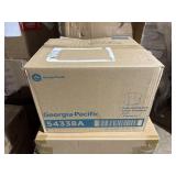 push paddle roll paper towel dispenser black