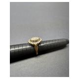 ladies sterling silver ring size 7  (4.39grams)