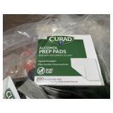 approx 400 curad alcohol prep pads