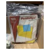 approx 100 full tab yellow file folders