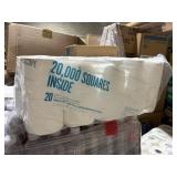 20 rolls Perk toilet Paper 'really long rolls'1ply