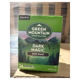 24 K-Cups Grn mt dark magic exp 7/27