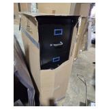 25 in. 4 drawer file cabinet black metal with keys