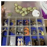 organizer of earrings, pendants, brooches,