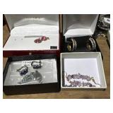 5 pairs of earrings, 1 geniune  diamond accents,