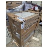 2 drawer 36' file cabinet putty metal