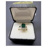 ladies sterling silver ring size 7.5 (3.759grams)
