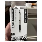 12 zebra black ballpoint pens
