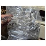 12 pr clear safety glasses