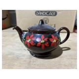 ROYAL CANADIAN art pottery redware teapot