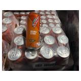 24 Cans Mountain Dew Kickstart Orange Citrus 3/26