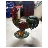 cast iron door stop rooster