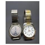 2 mens quartz watches