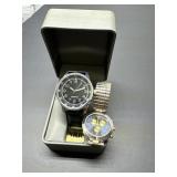 2 mens watches- 1 quartz & 1 blair