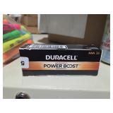 duracell AAA 36 ct batteries exp 2037,