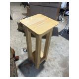 wood plant stand 32'  tall x 12' x 12'