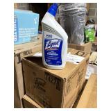 12 bottles 32oz @ LYSOL  toilet bowl cleaner