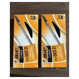 45 BIC  black ink pens