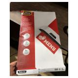 100 thermal laminating pouches 11.5' x 17.5'