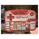 160 pc all purpose first aid kit in plastic tote