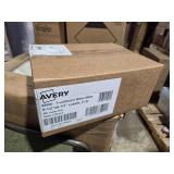 avery white labels, 500 sheets, 5.5' x 8.5' @