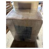 black 2 drawer metal filing cabinet