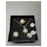 ladies pendant, ring, necklace, earring  sterling