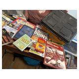 tote, bible, hilary clinton book, bird watching