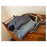 10 pr mens pants jeans, dress pants, 36/38 waist