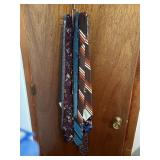 mens tie hanger and dress ties approx 18