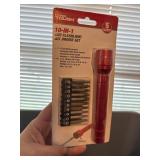 10 in 1 led flashlight and bit set   livingroom
