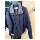 COLUMBIA size large winter jacket no hood
