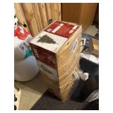 4.5 ft pre lit deluxe aspen pine faux christmas  t