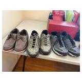 6 prs mens size 8.5 to 10,5 , boots 2 pr skeechers