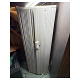 rubbermaid  plastic storage cabinet   24'x16'x5ft
