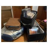 2 dvd's acts & matthews, 3 cases of cd's