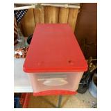 little tykes storagae drawer of cd's, country and