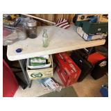 4 ft folding table   basement