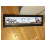 NEW framed country print  9' x 33'